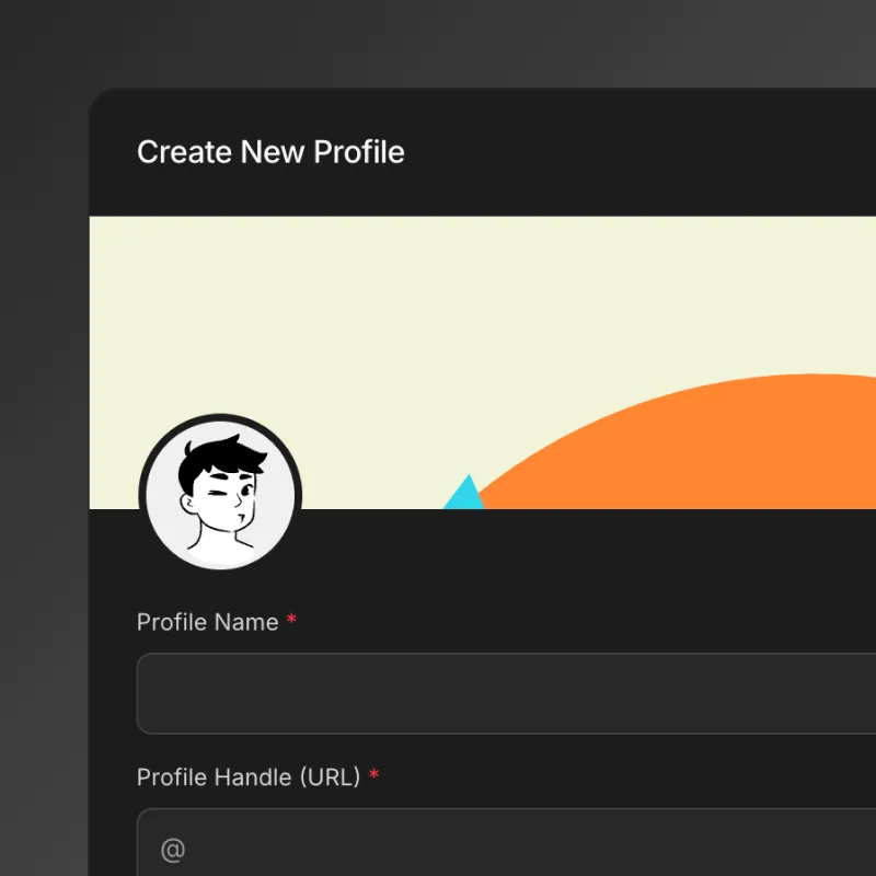 01 Create New Profile