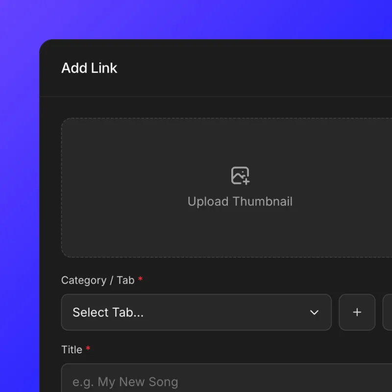02 Add Link in Bio